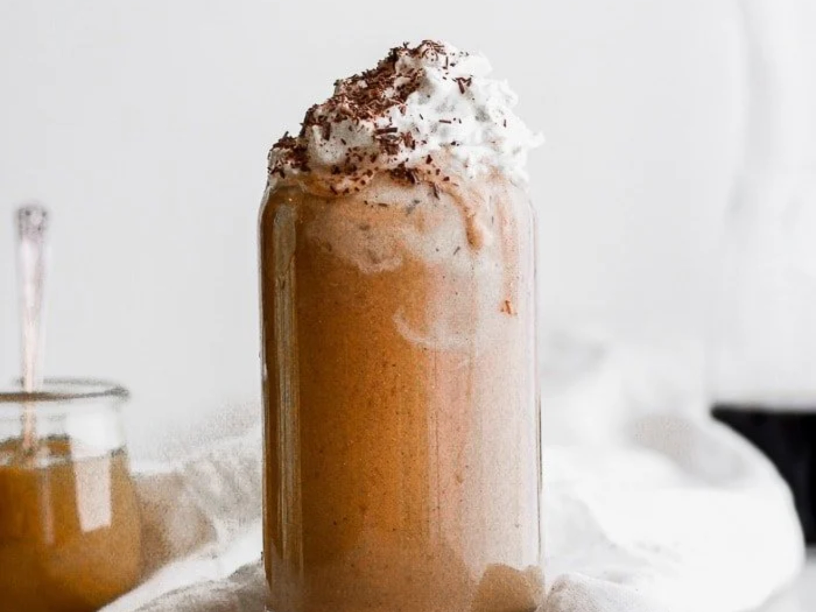 Peanut Butter Banana Cold Brew Protein Smoothie