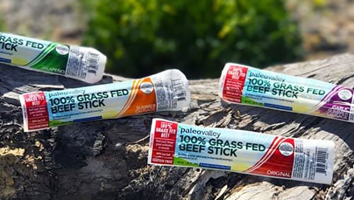 Grass-fed beef sticks