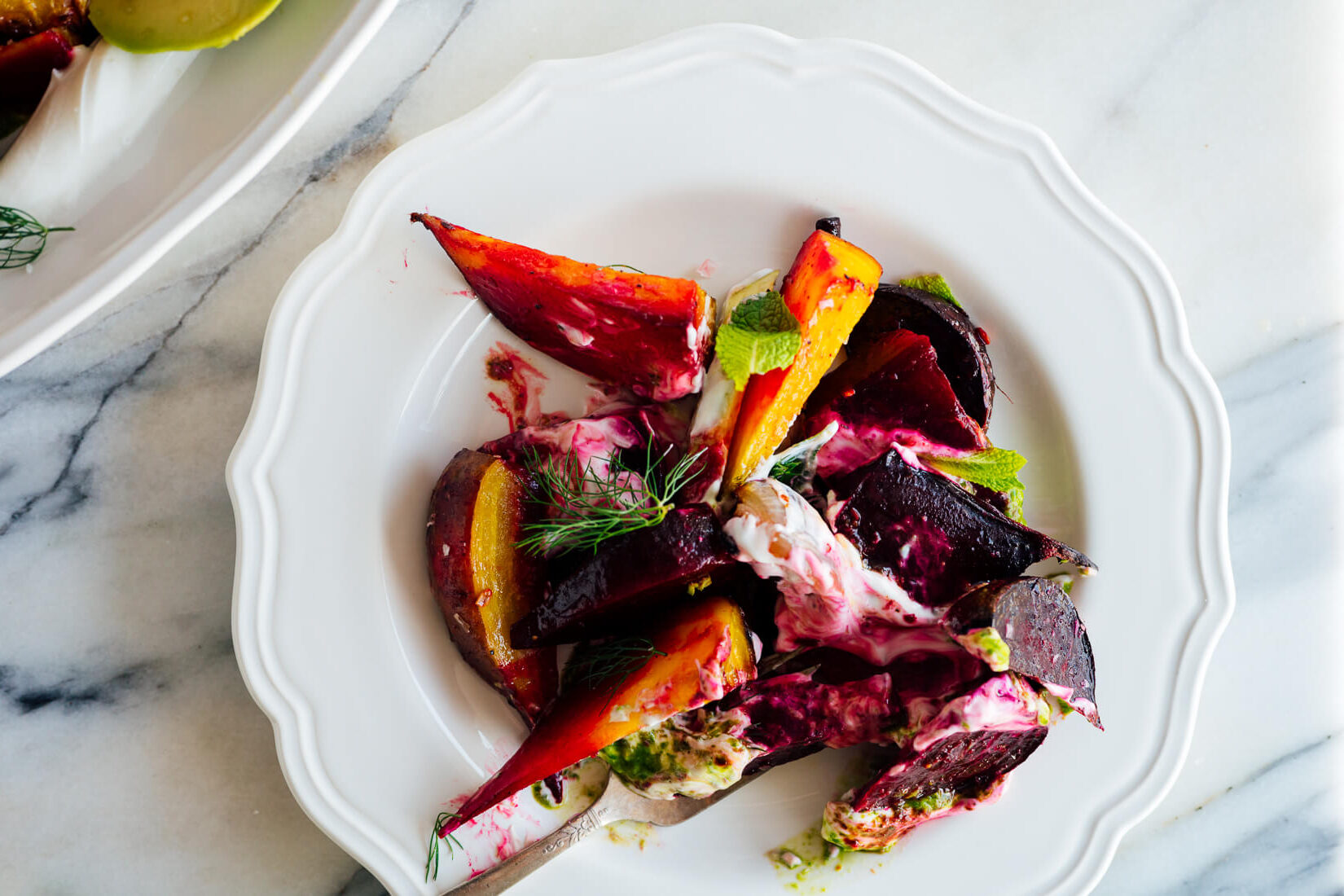 Roasted Beets and Labneh