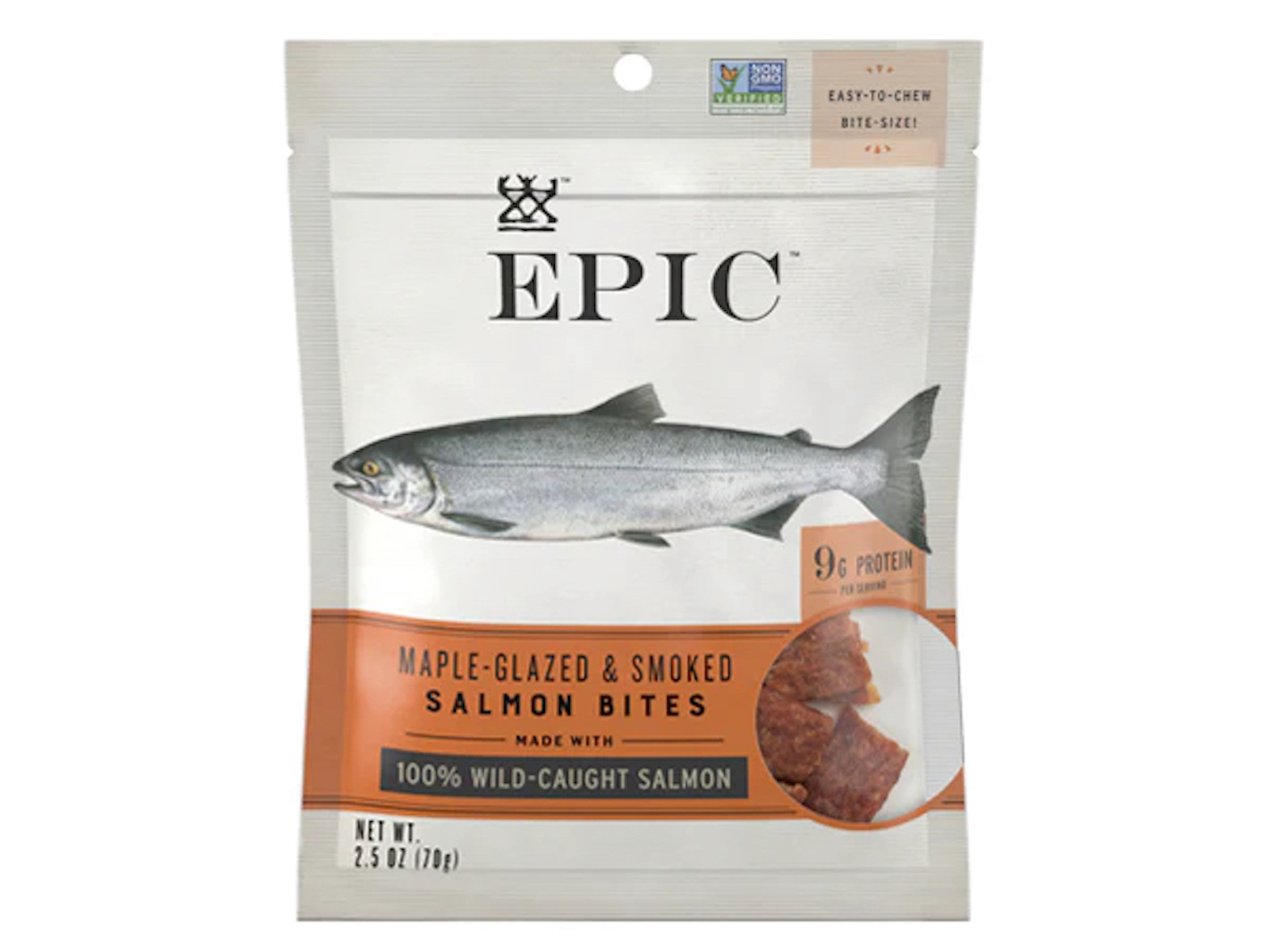 High-protein snacks: Epic Salmon bites