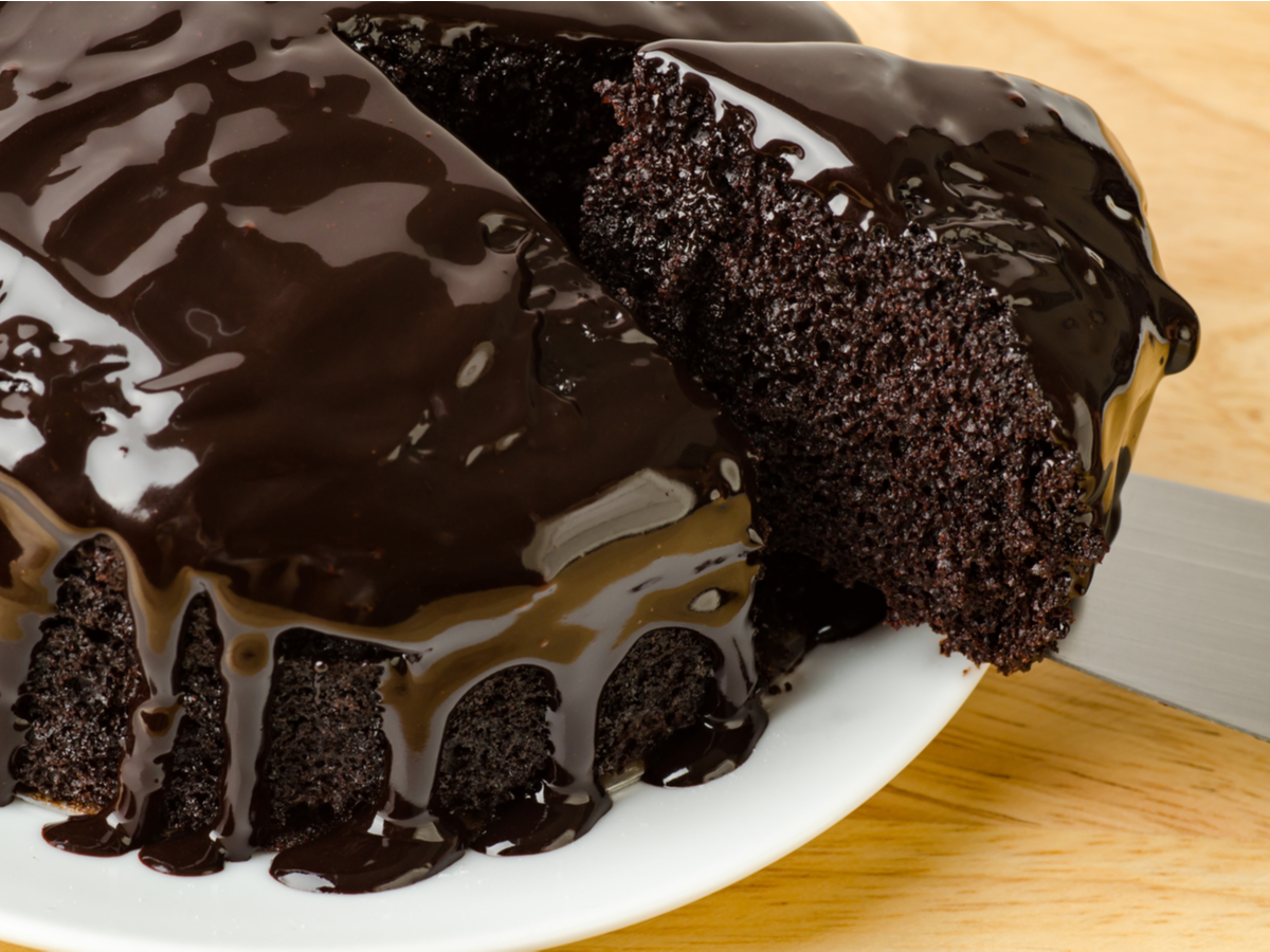 Vegan Dark Chocolate Quinoa Chocolate Cake