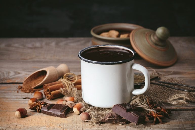 Hot Chocolate With Cinnamon