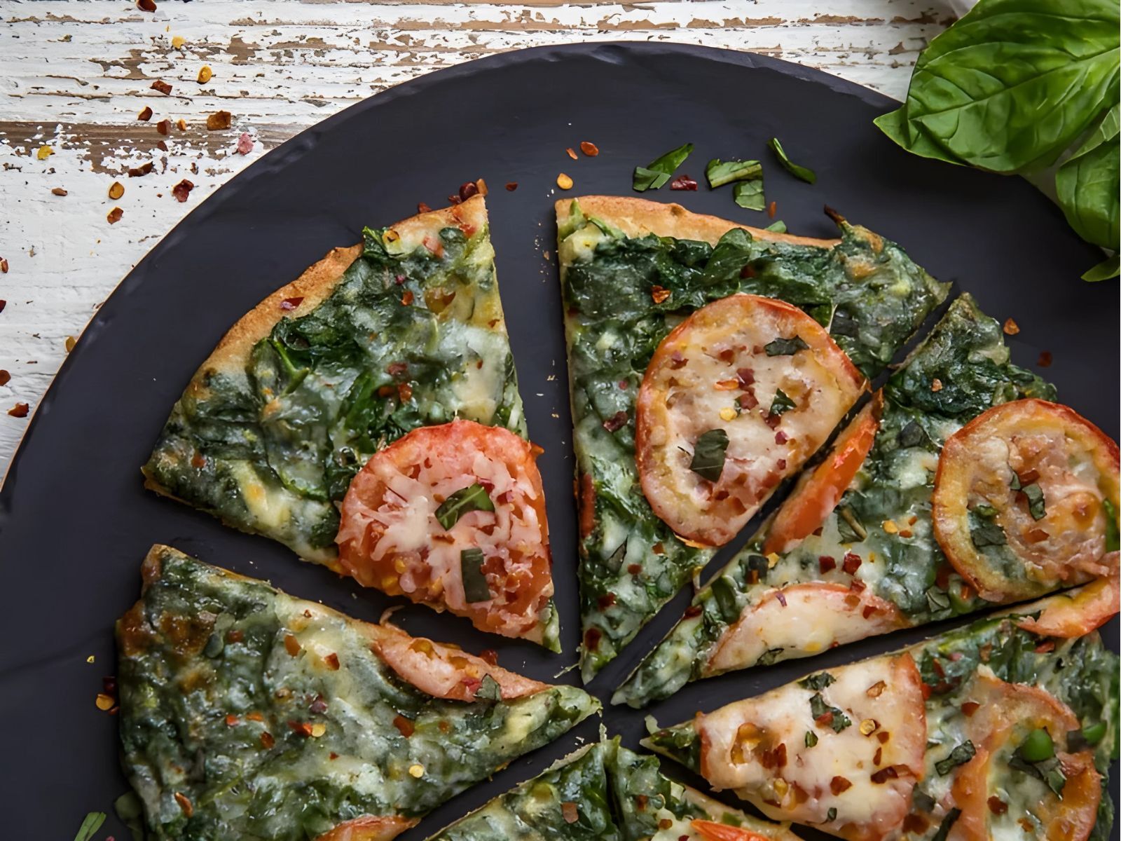 spinach pizza recipe