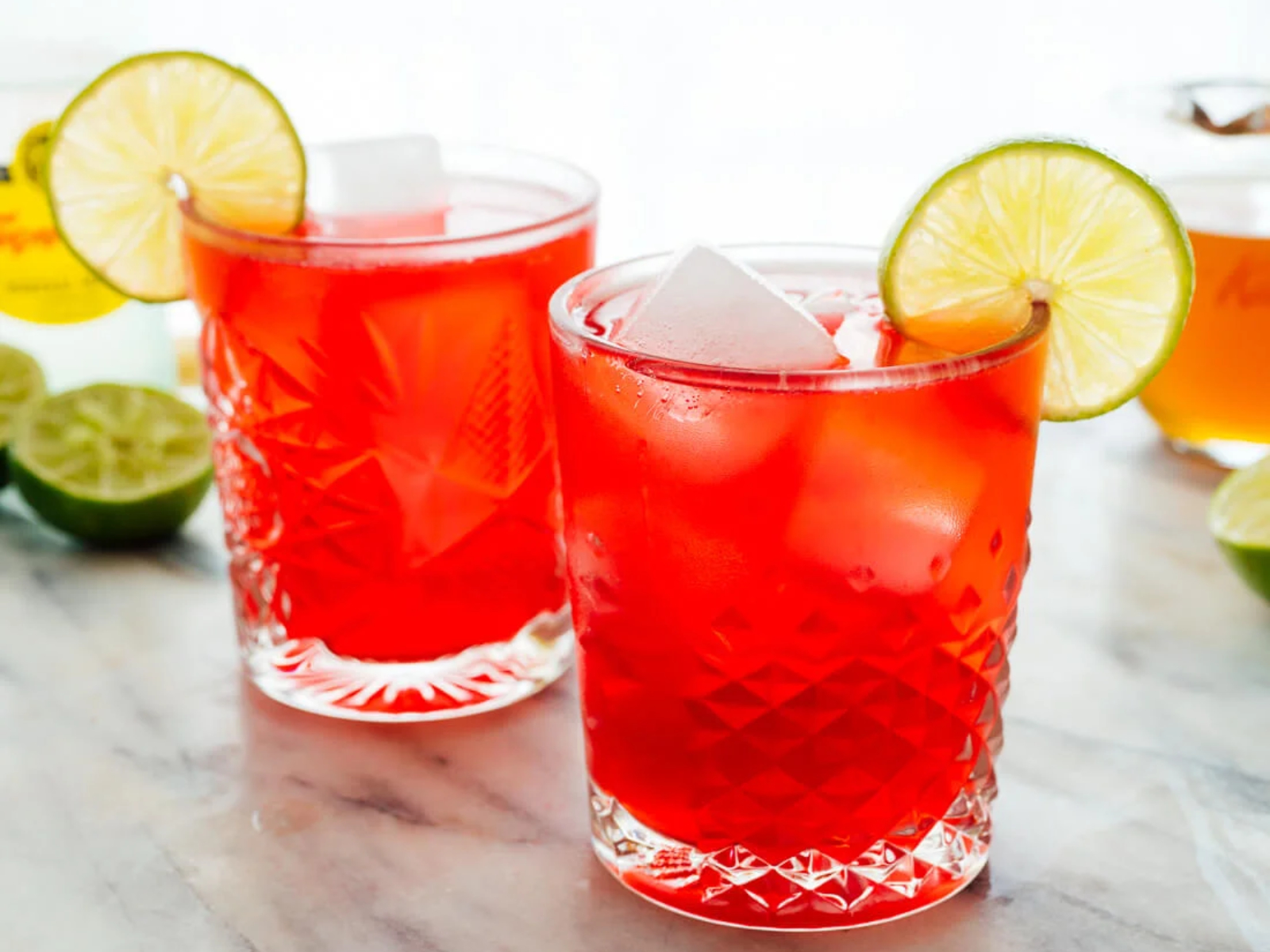 Refreshing Hibiscus Mocktail