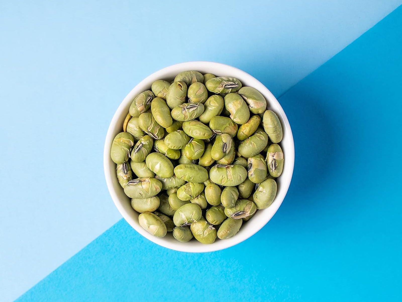 High-protein snacks: The Only Bean edamame