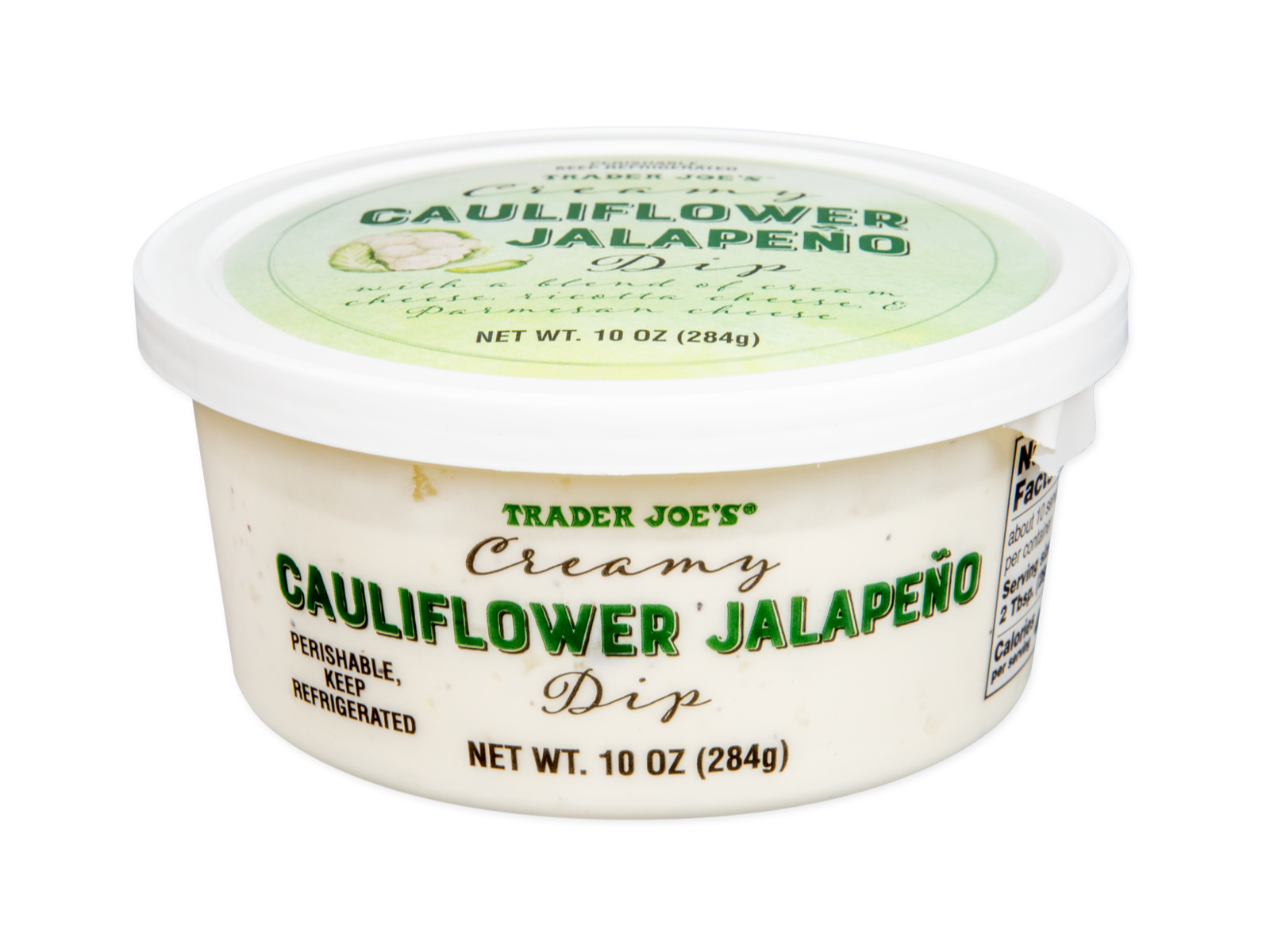 Creamy Cauliflower Jalapeno Dip