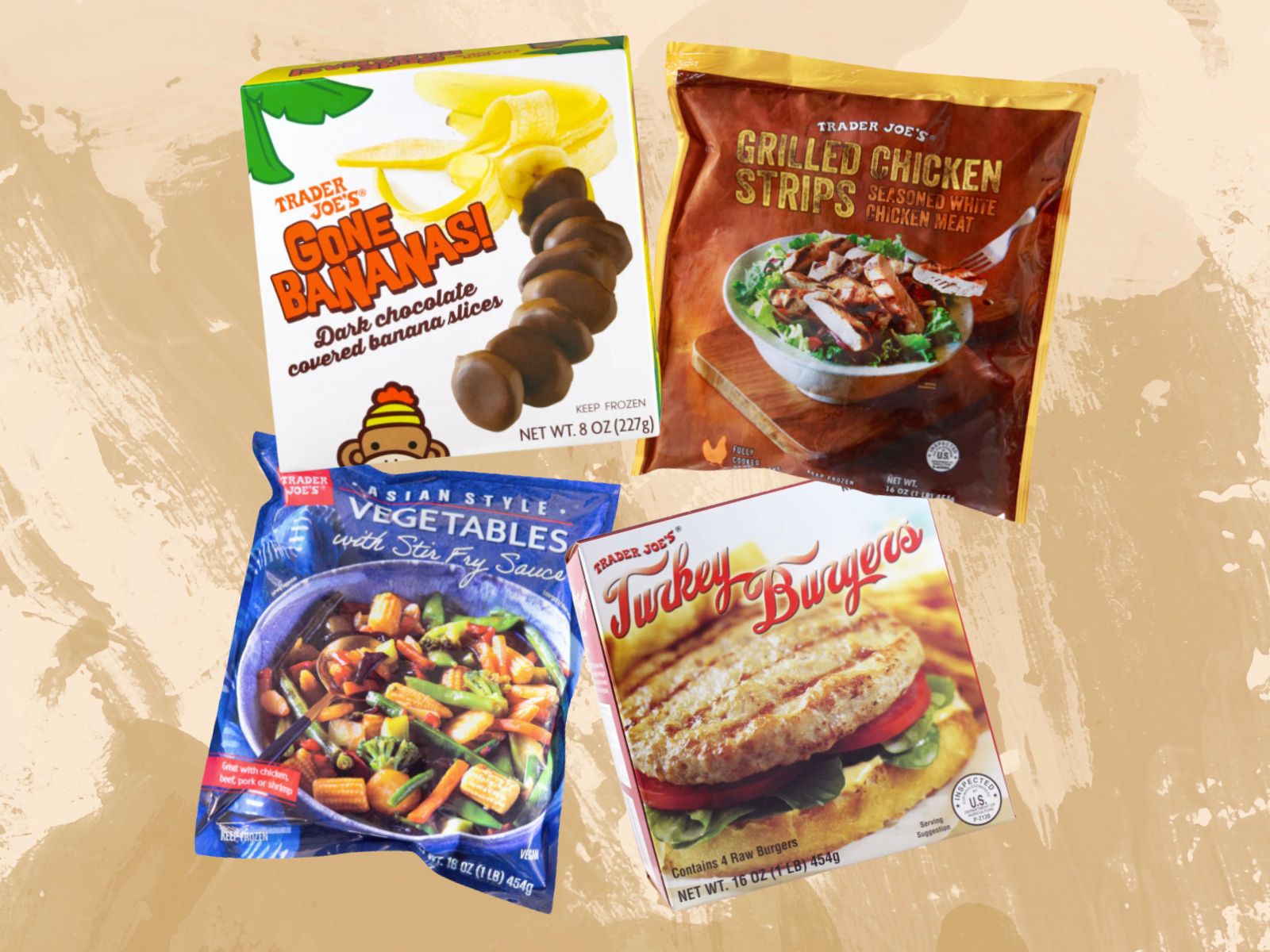 frozen foods from trader joes