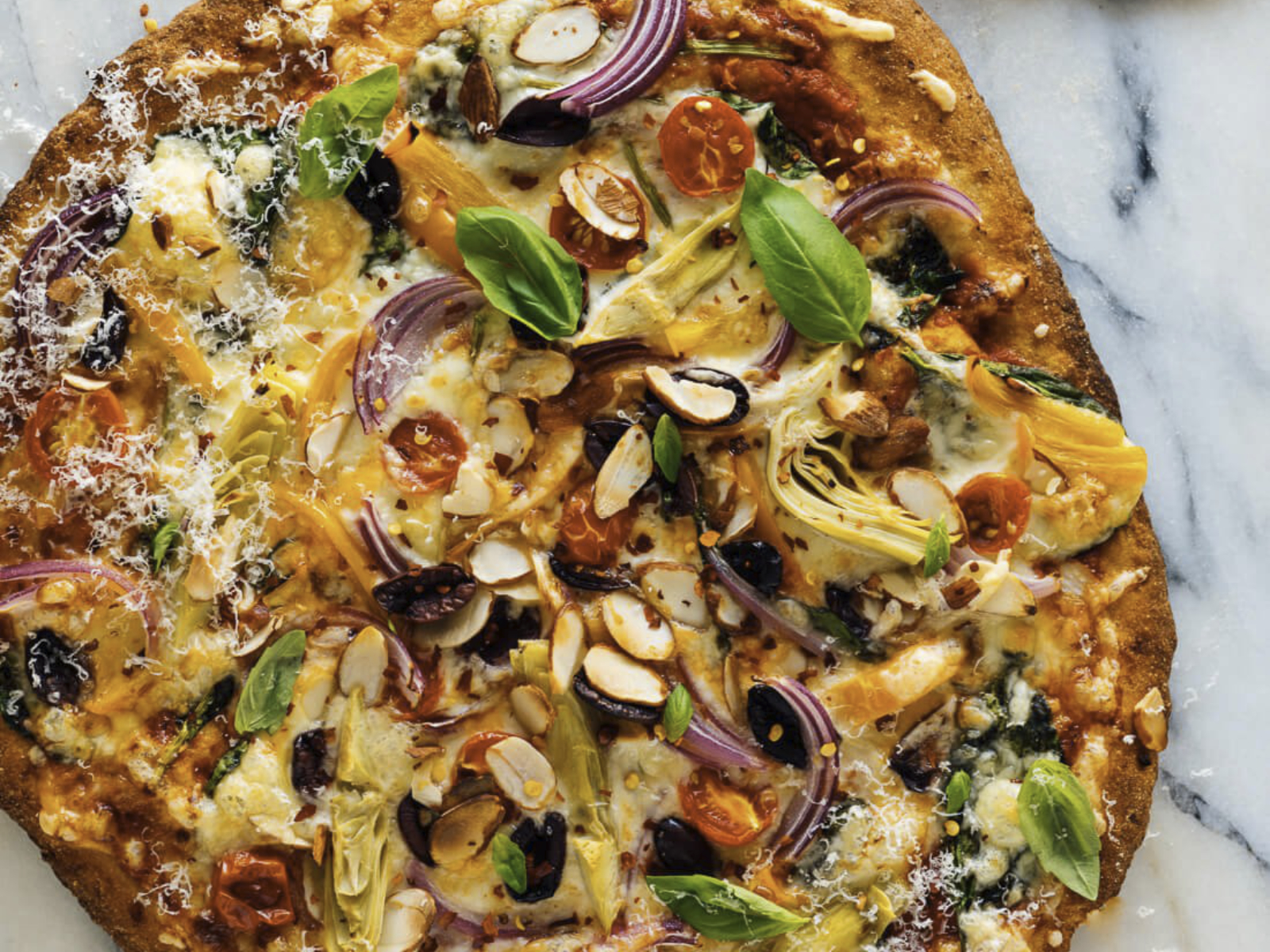 ultimate veggie pizza