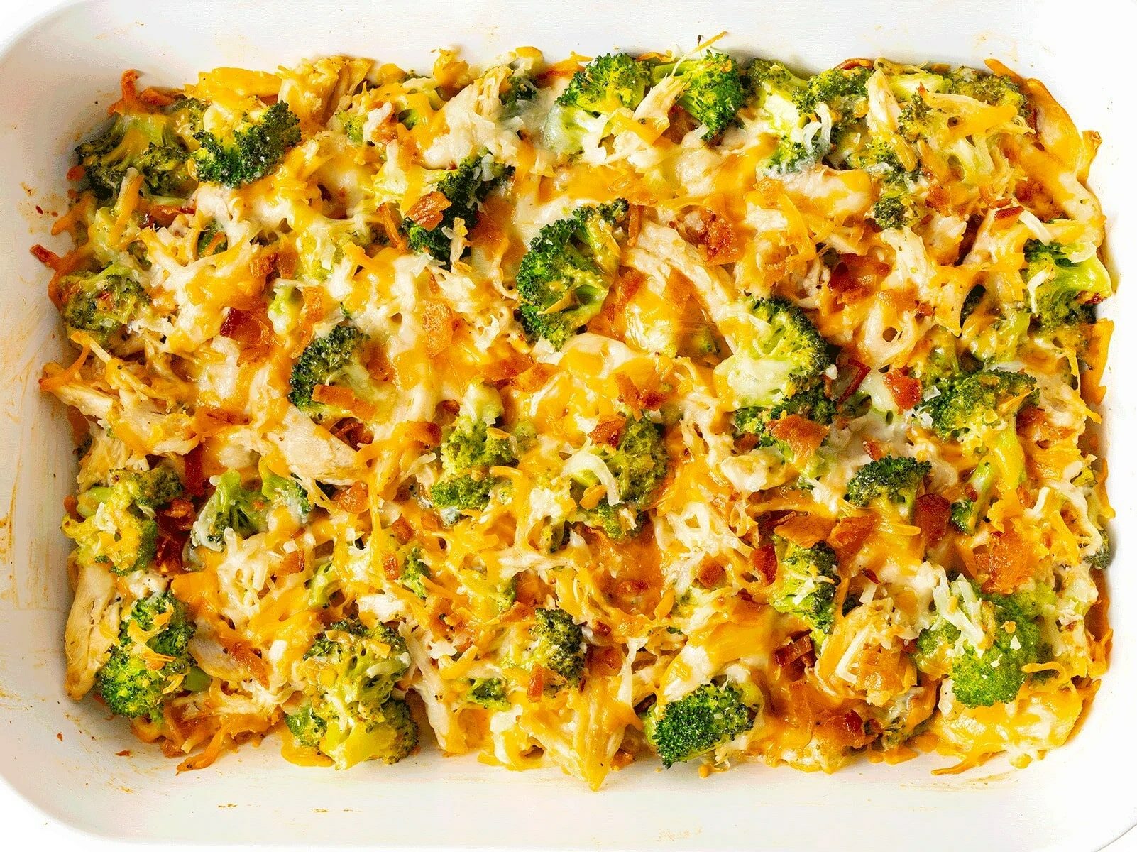 Low-Carb Chicken Bacon Ranch Casserole