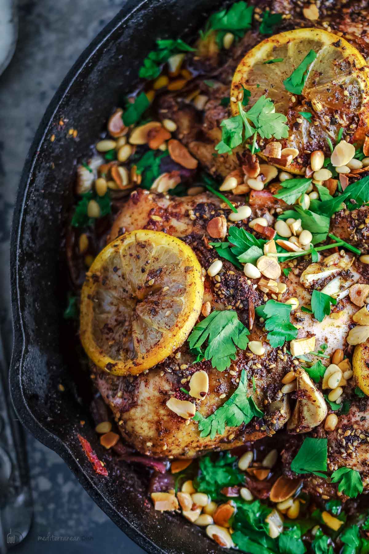 roasted chicken with za'atar